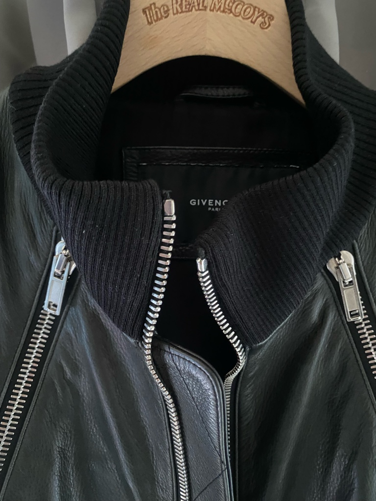 Givenchy 13AW レザージャケット 八の字ジップ リカルド・ティッシ 