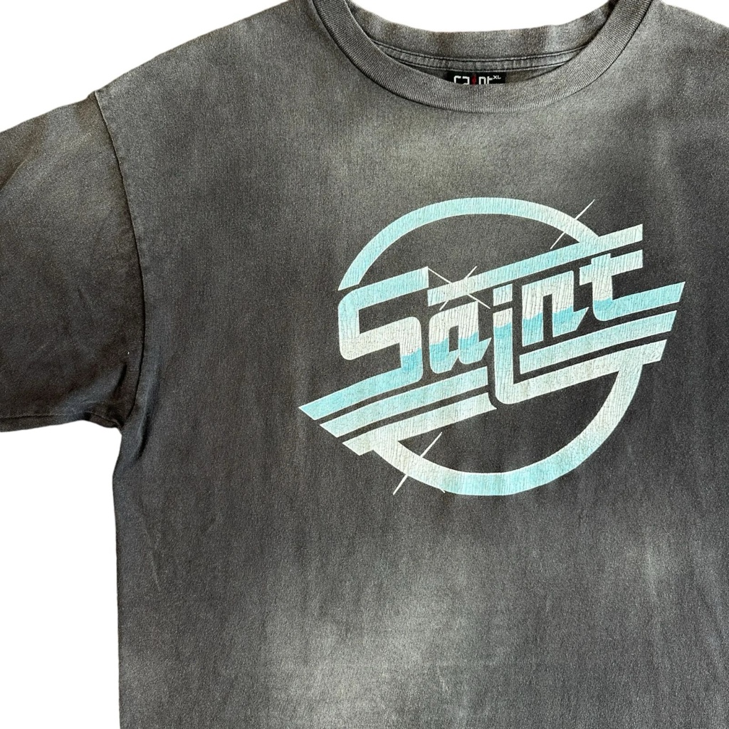 Saint Michael 22SS SS TEE CIRCLE.S Black XL SM-S22-0000-022 