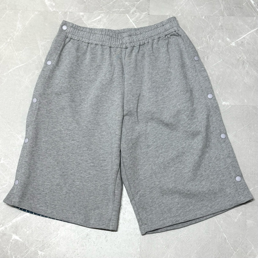 Y/PROJECT】GRAY LAYERED SNAP OFF SHORTS - ARCHIVESTOCK
