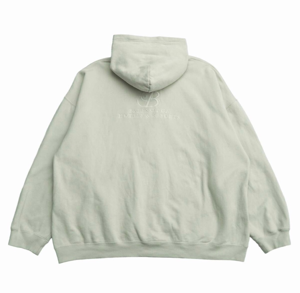 常田大希着用同型】BALENCIAGA HOTEL&RESORTS ジップパーカー