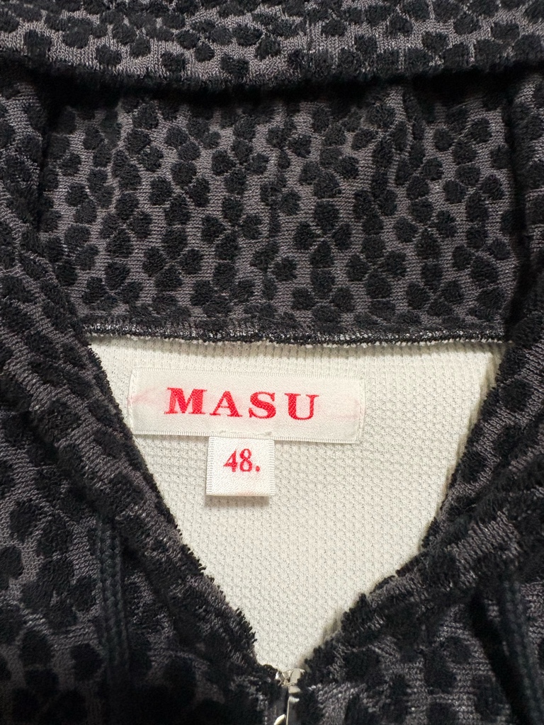 MASU 22AW CLOVER PILE ZIP-UP HOODIE 48 - ARCHIVESTOCK
