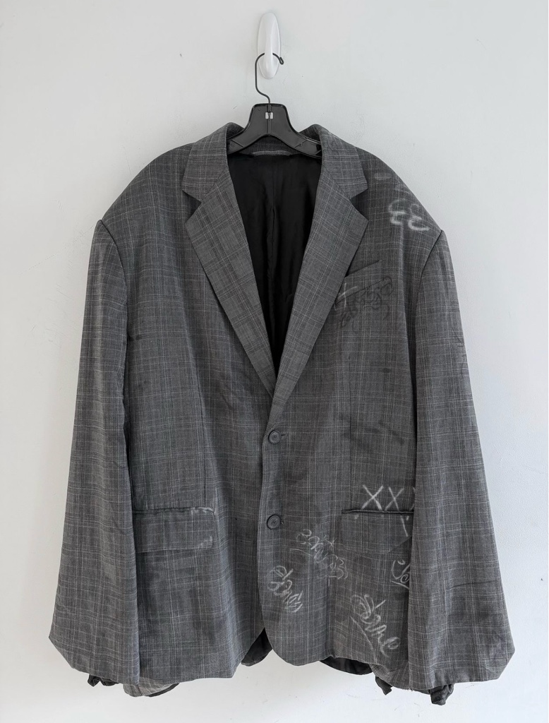 常田大希着用】BALENCIAGA 23SS GRAFFITI JACKET - ARCHIVESTOCK