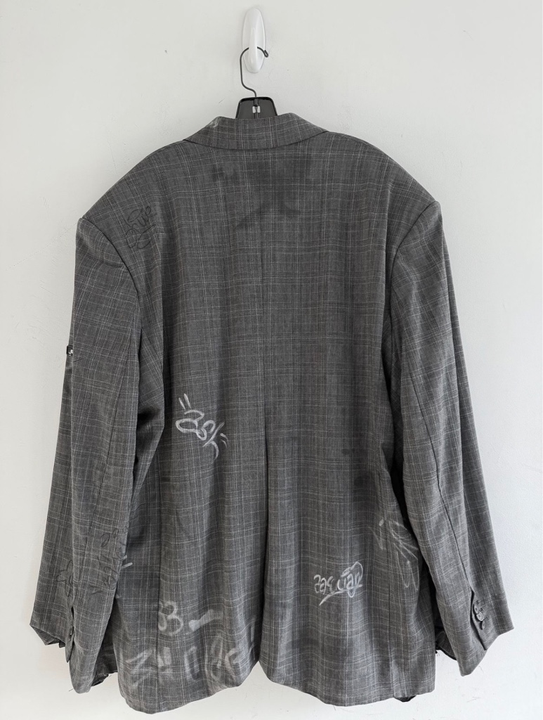 常田大希着用】BALENCIAGA 23SS GRAFFITI JACKET - ARCHIVESTOCK