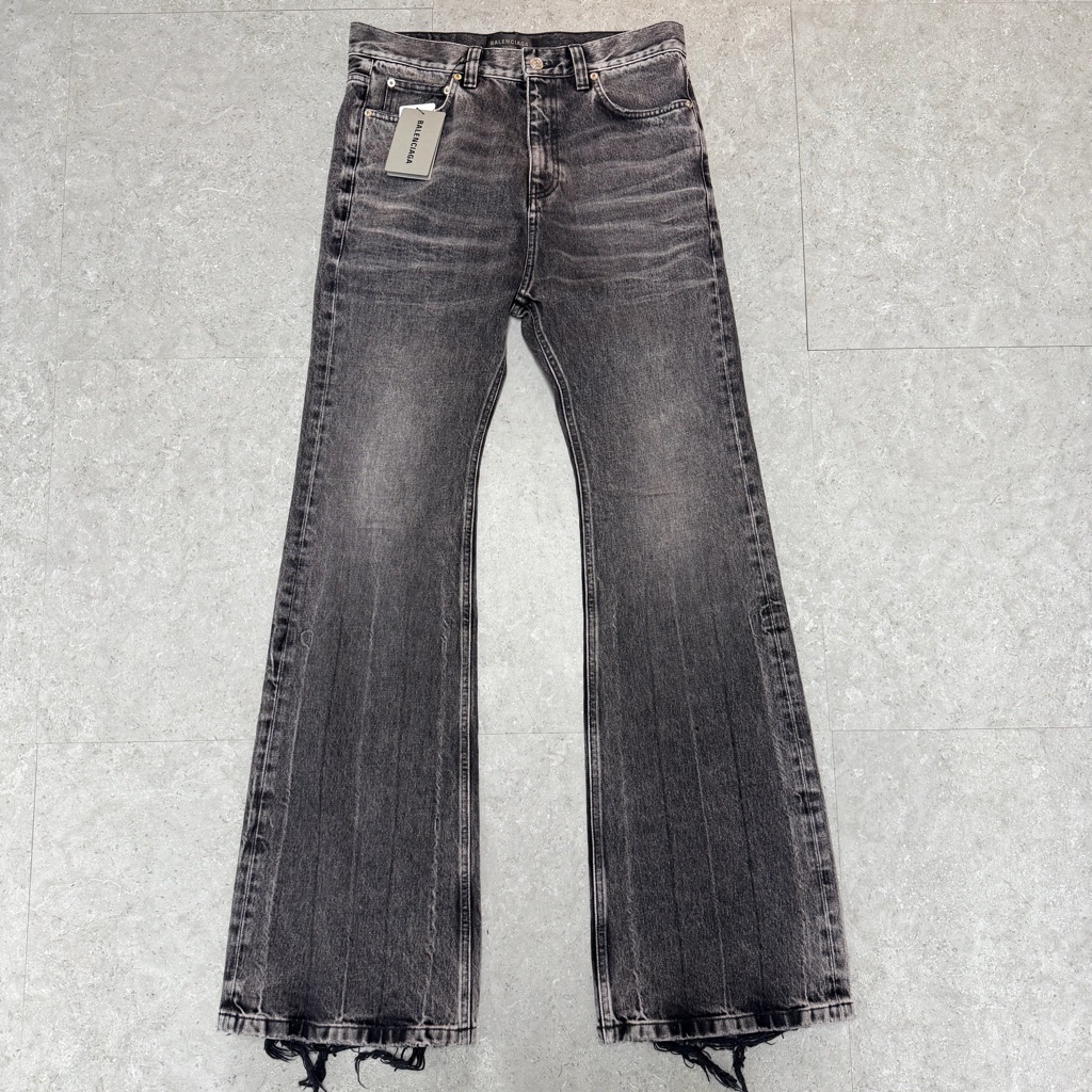 balenciaga 22aw 名作 lost tape jeansフレアデニム - ARCHIVESTOCK
