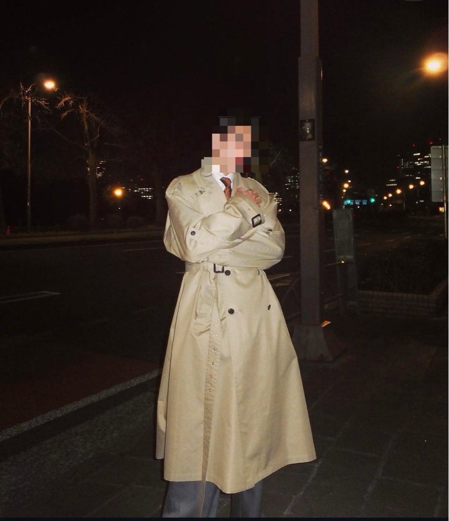 SOSHIOTSUKI インサイドラペルトレンチコート 23SS ソウシオオツキ