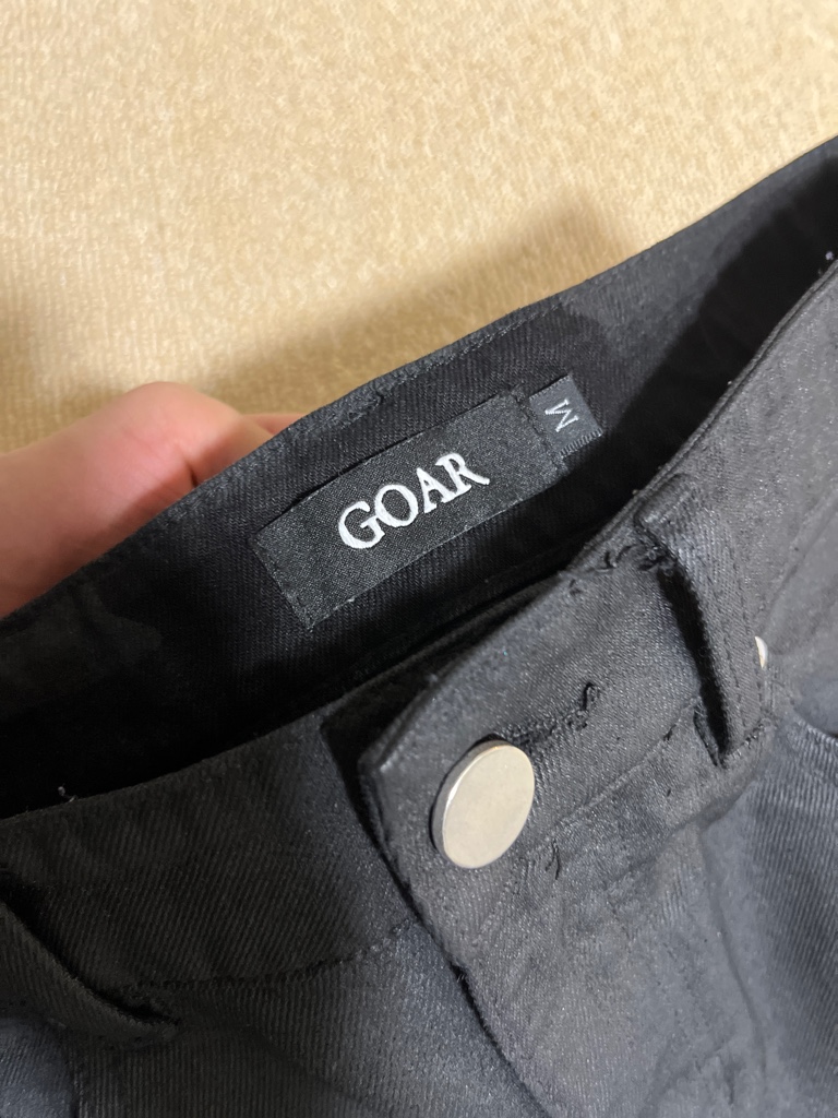 goar.archive strapped straight pants 【M】 - ARCHIVESTOCK