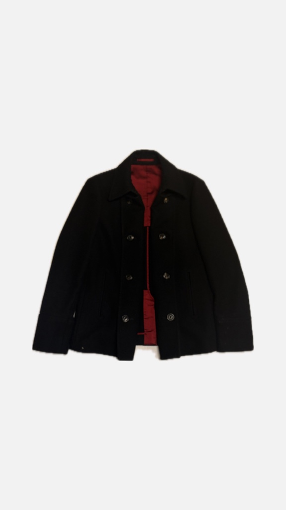 ATTACHMENT wool Napoleon jacket coat y2k - ARCHIVESTOCK