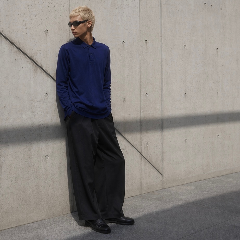 PRADA 2015SS / Long sleeve POLO - ARCHIVESTOCK