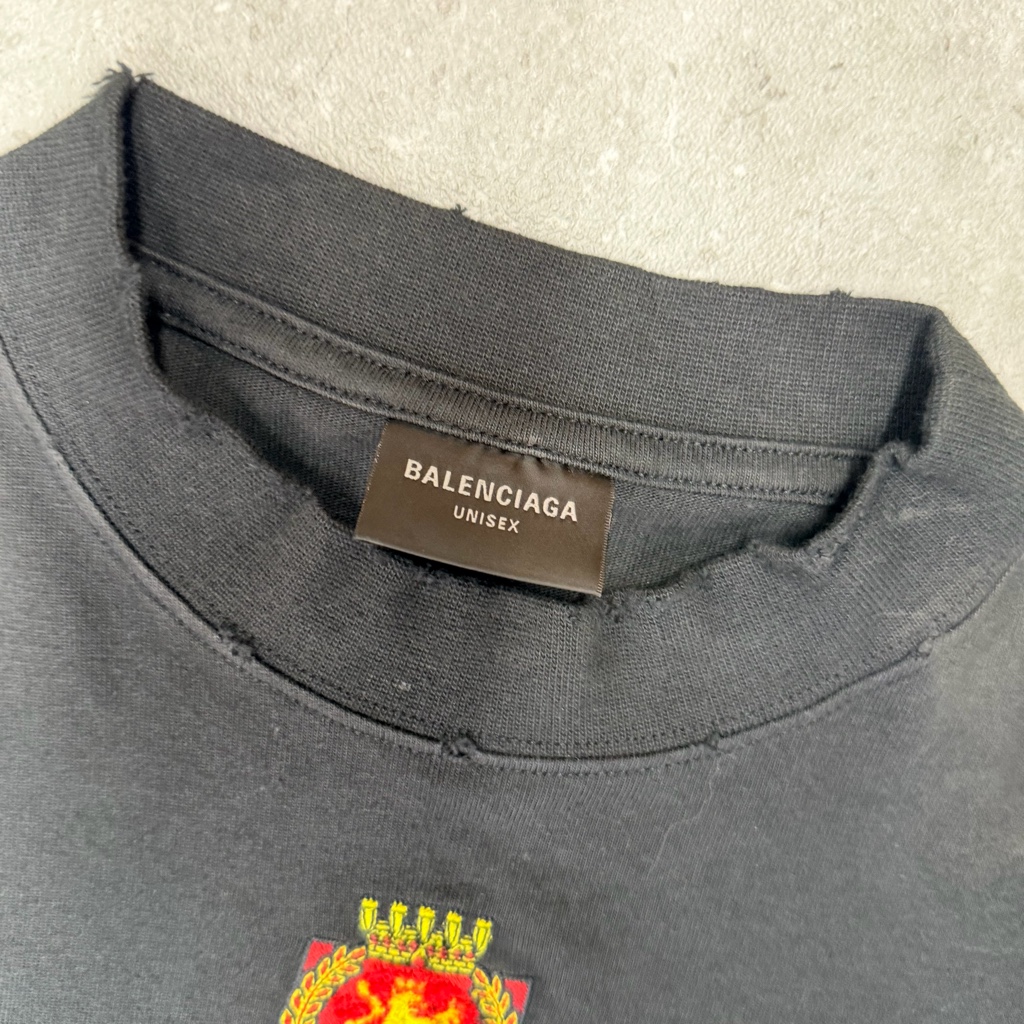 balenciaga skater スケーター デストロイ tシャツ - ARCHIVESTOCK