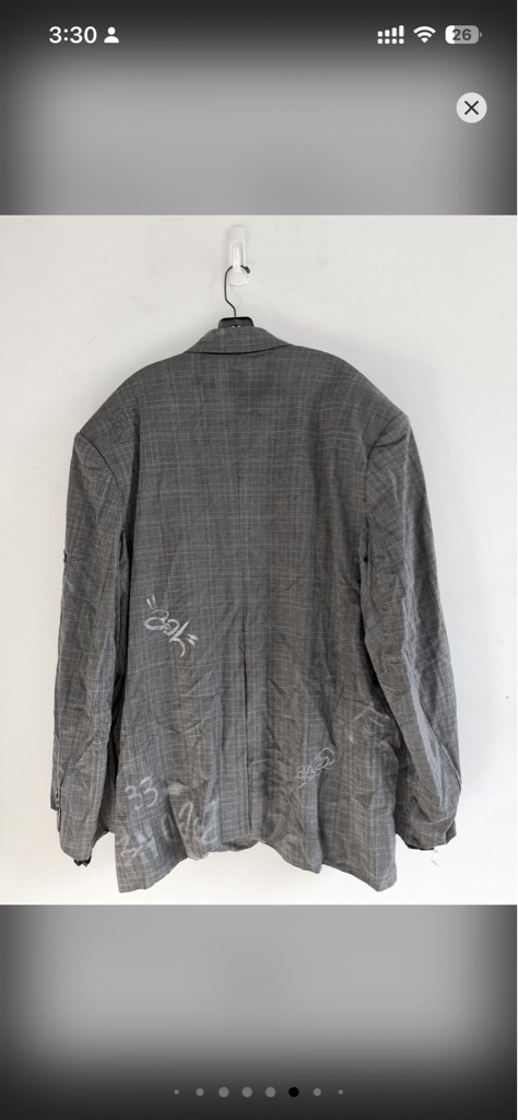 常田大希着用 BALENCIAGA 23SS SKATER GRAFFITI JACKET - ARCHIVESTOCK