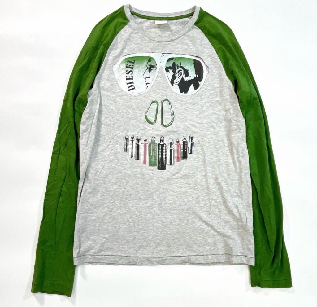 diesel y2k long sleeve tee 長袖 archive t shirts 長袖tシャツ ロンt 