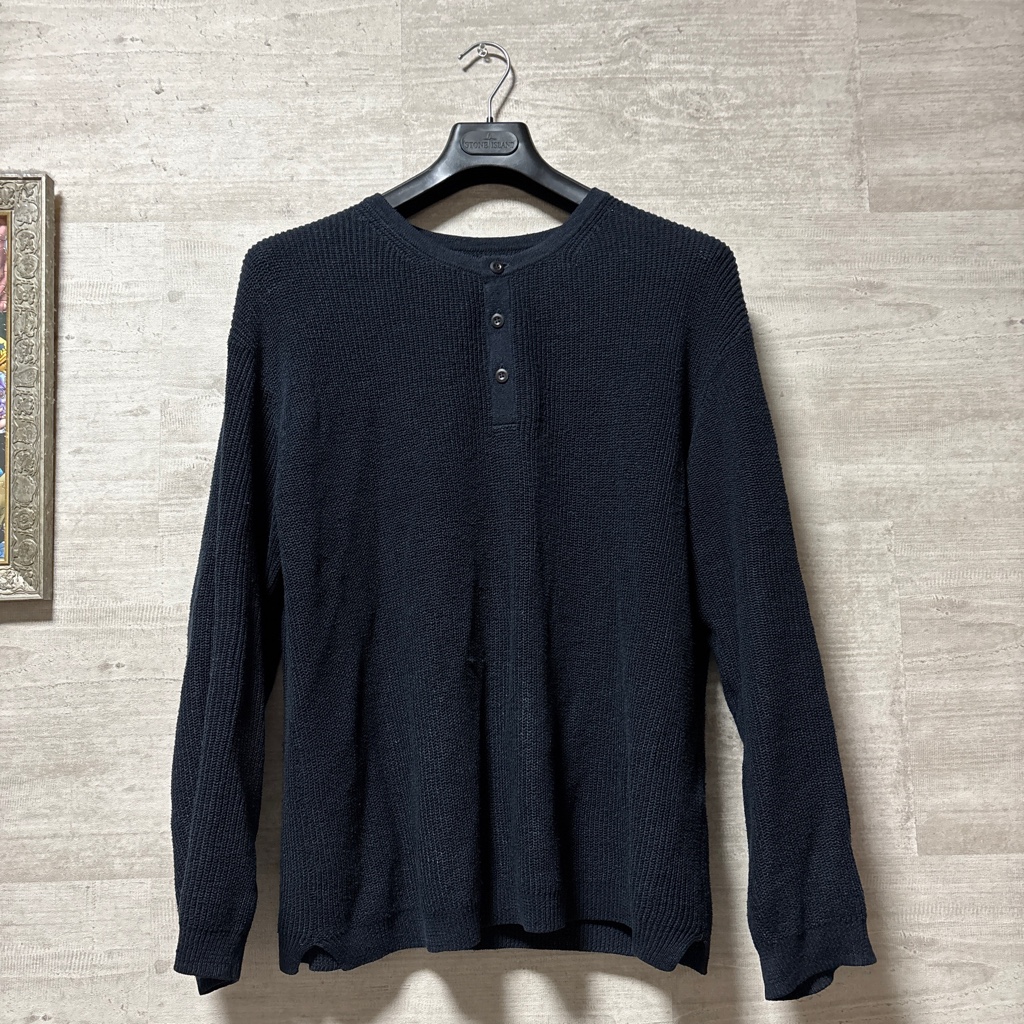 26SS VUJADE Midas Henley Knit - ARCHIVESTOCK