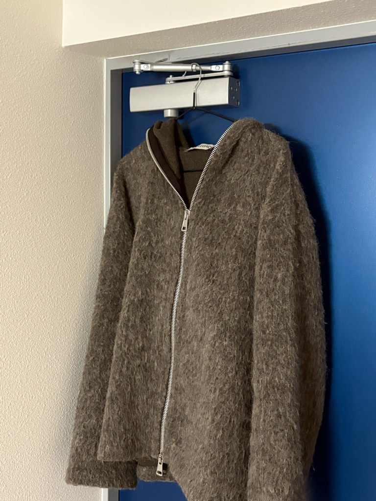 OUR LEGACY 23AW FULL ZIP HOOD ニット パーカー フーデ イージップ