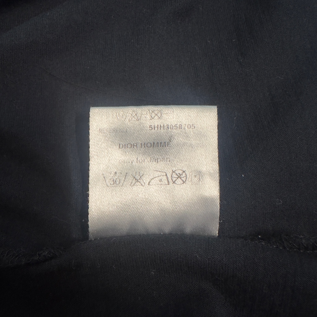 Dior Homme エディ期 the end Tシャツ ロングTシャツ 黒 - ARCHIVESTOCK