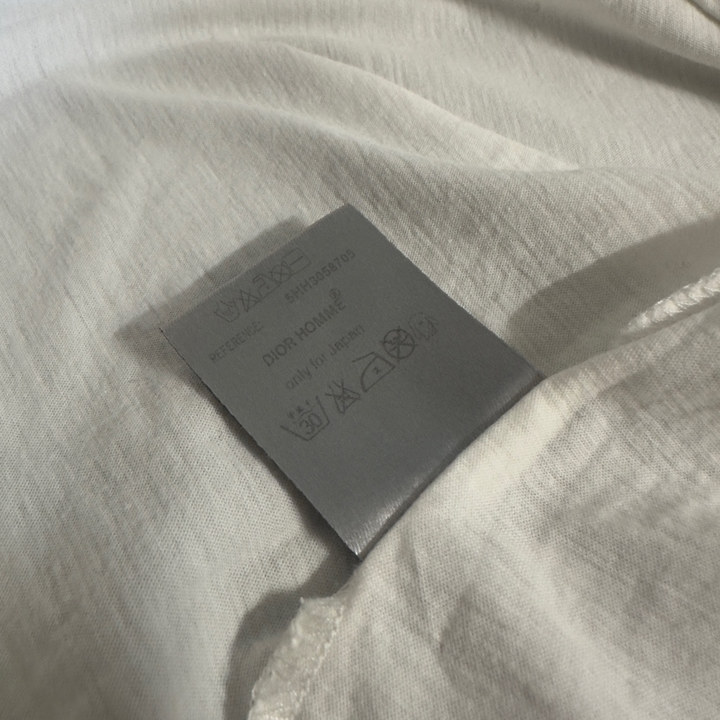 Dior Homme エディ期 the end Tシャツ ロングTシャツ 白 - ARCHIVESTOCK