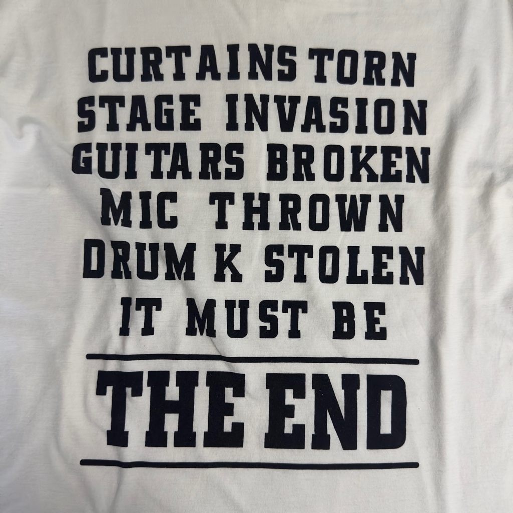 Dior Homme エディ期 the end Tシャツ ロングTシャツ 白 - ARCHIVESTOCK