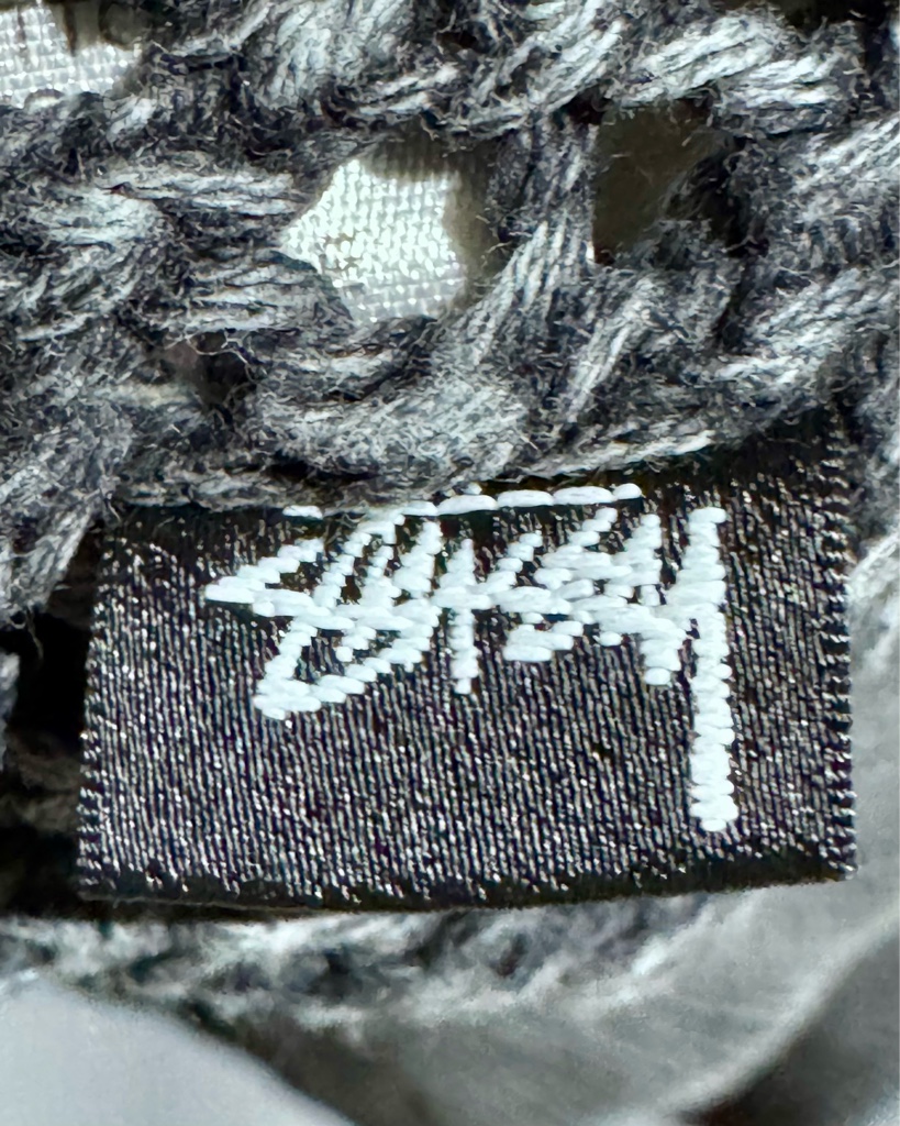 STUSSY メッシュニット セーター グレー M - ARCHIVESTOCK