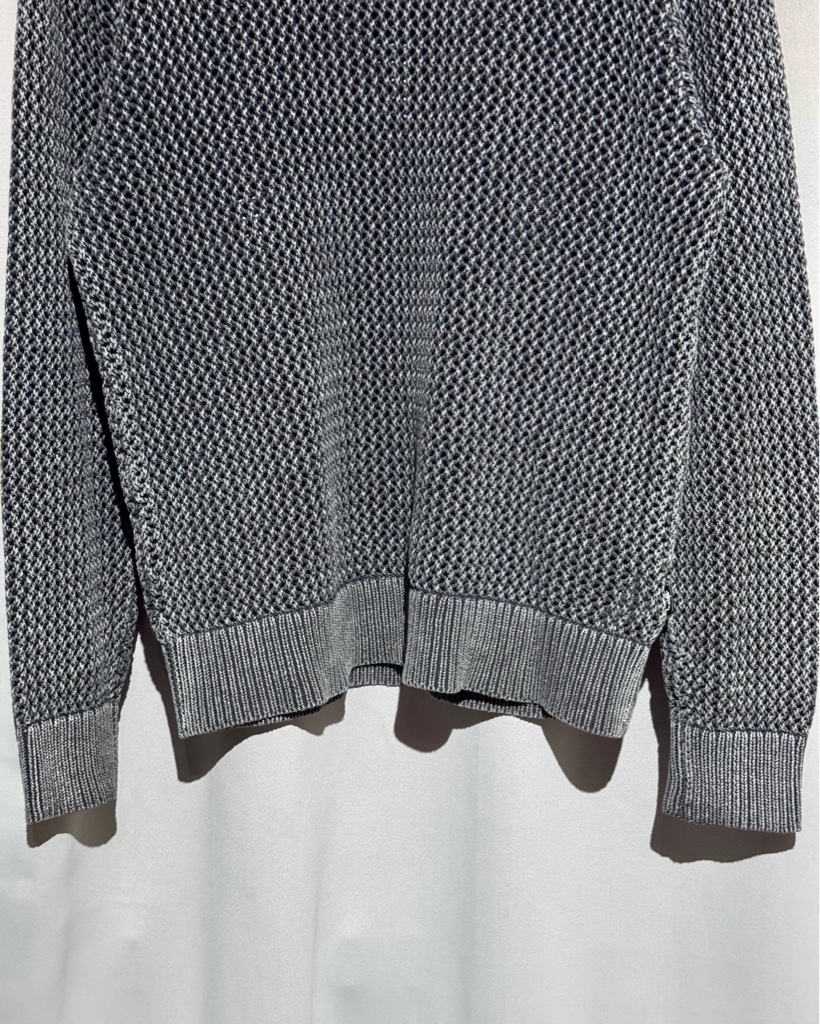 STUSSY メッシュニット セーター グレー M - ARCHIVESTOCK