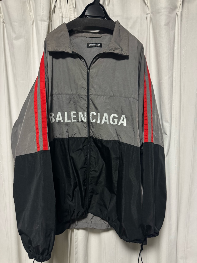 バレンシアガ 19AW デムナ期 ロゴデザインオーバーサイジングナイロン