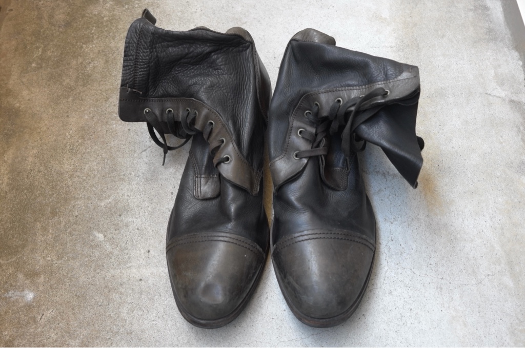 CABANE de Zucca Archive Lace-up Boots - ARCHIVESTOCK