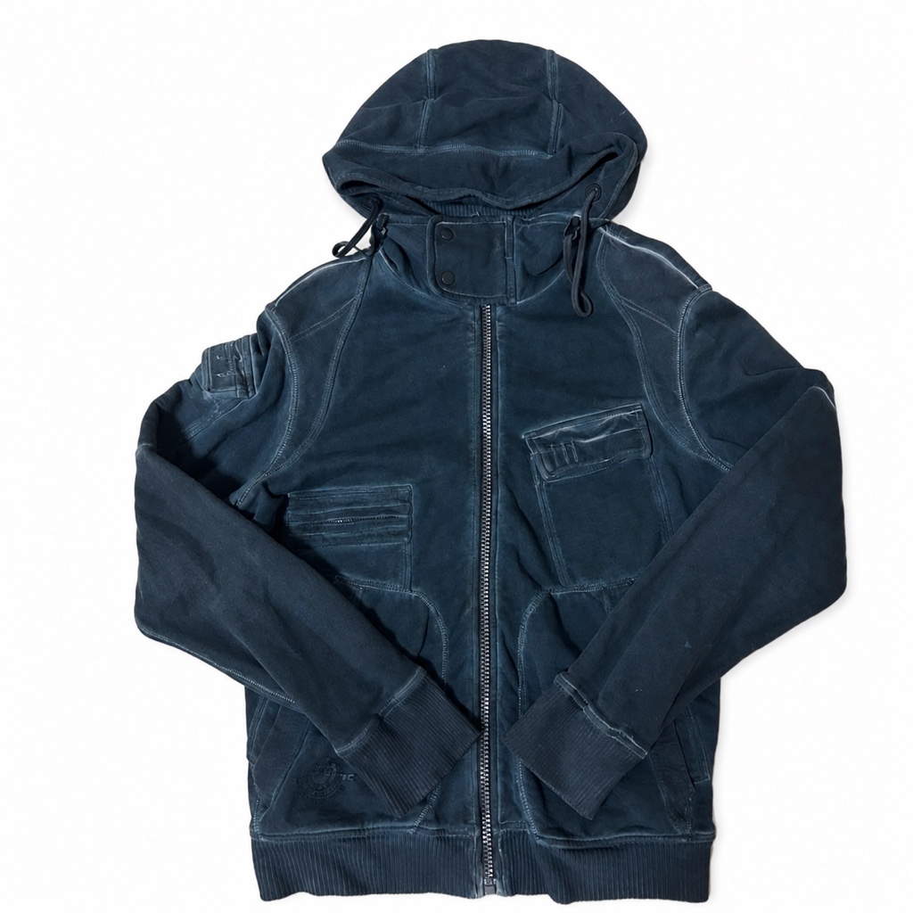 Diesel Gimmick Zip up Hoodie archive 加工 パーカー - ARCHIVESTOCK