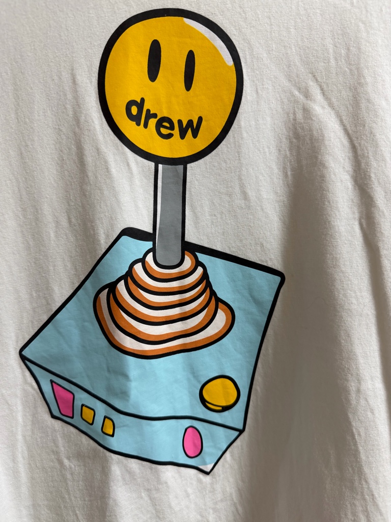 美品】drew house joystick tee ホワイト S - ARCHIVESTOCK