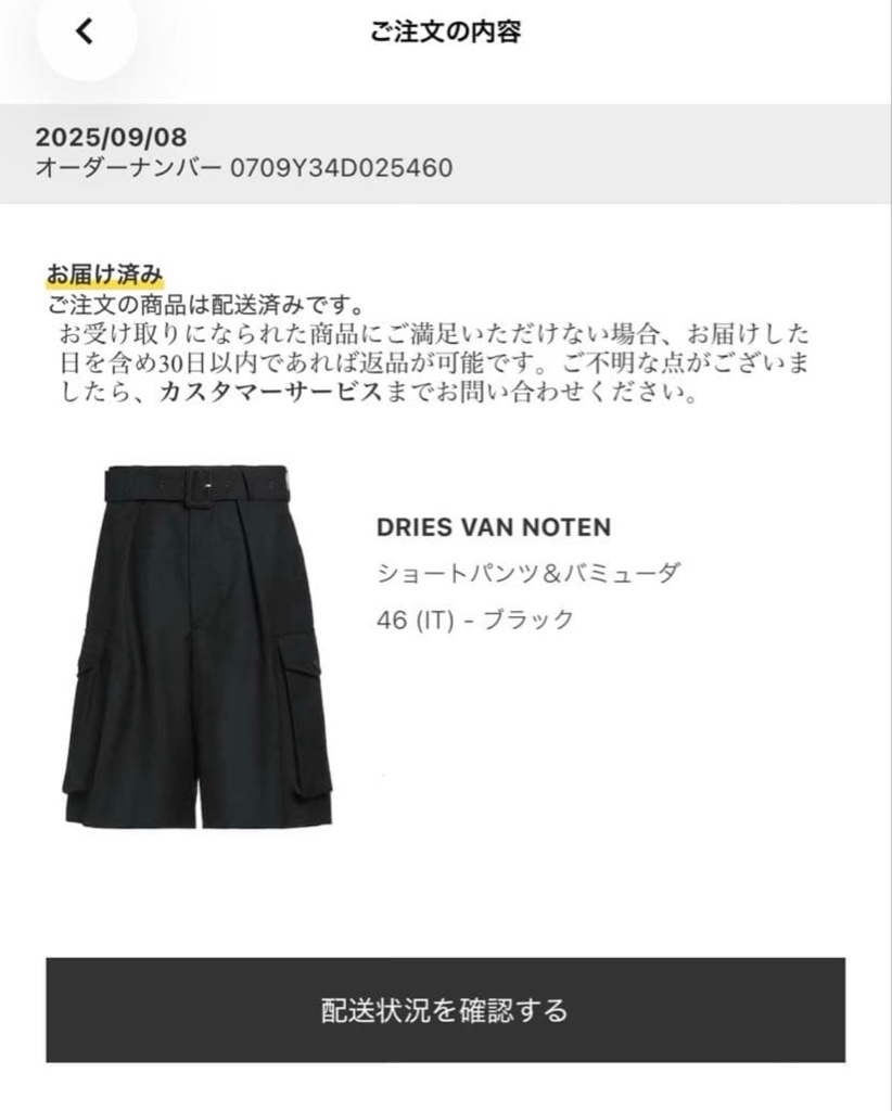 24ss dries van noten カーゴショーツ - ARCHIVESTOCK