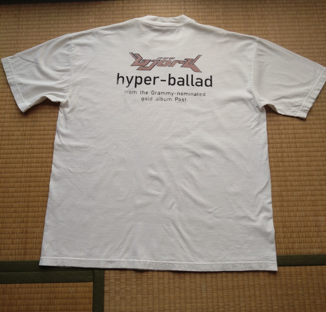 Bjork ビョーク ハイパー バラード ヴィンテージ T シャツ 【XL 