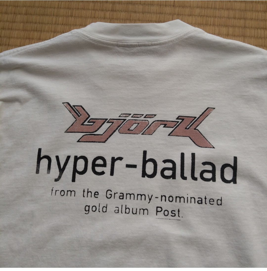 Bjork ビョーク ハイパー バラード ヴィンテージ T シャツ 【XL 