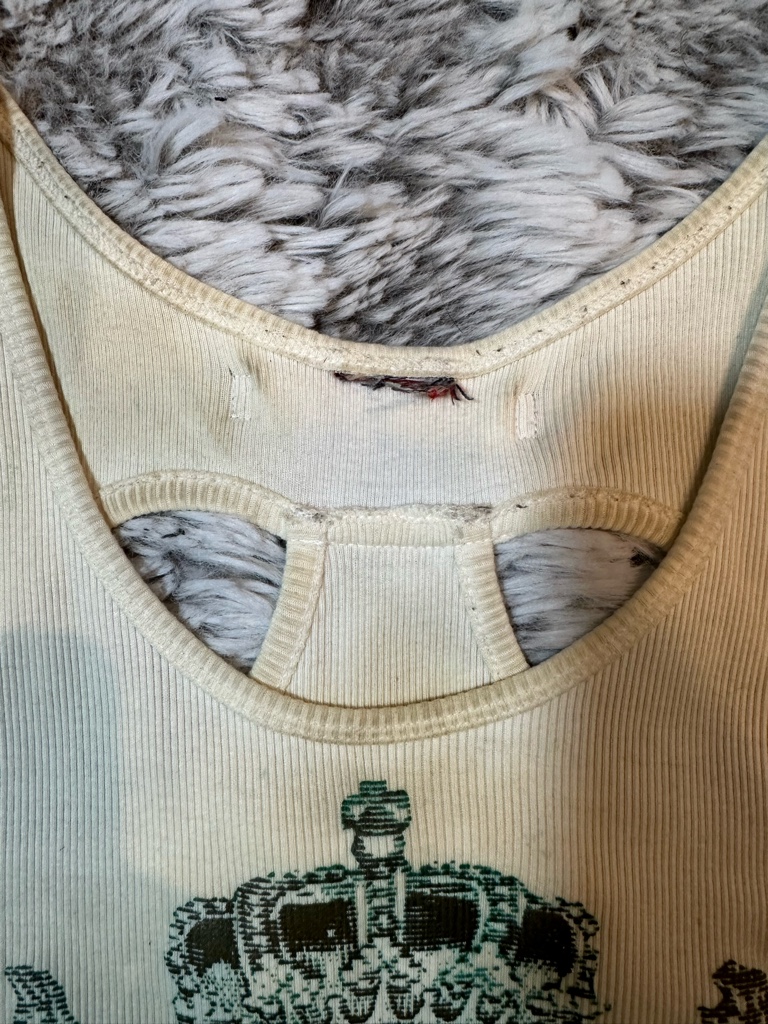 Jean Paul Gaultier 00s 紋章プリントタンクトップ 40 - ARCHIVESTOCK