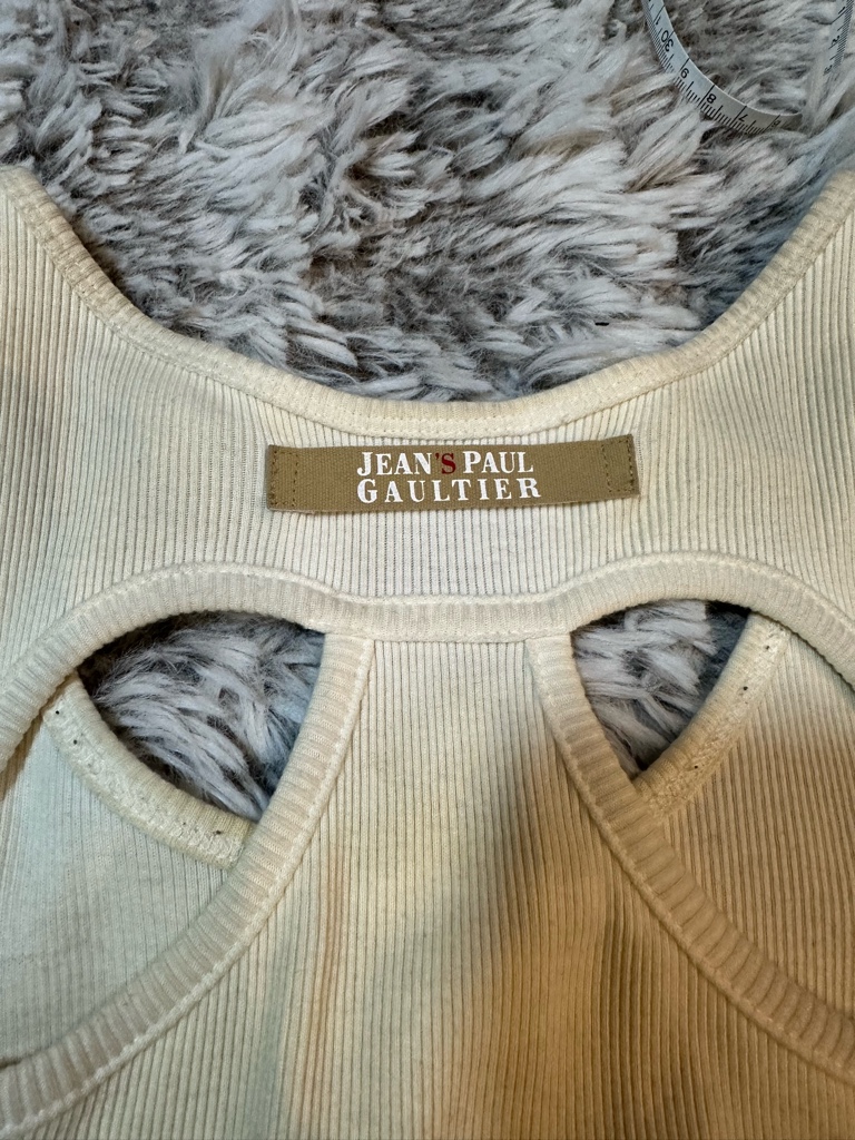 Jean Paul Gaultier 00s 紋章プリントタンクトップ 40 - ARCHIVESTOCK
