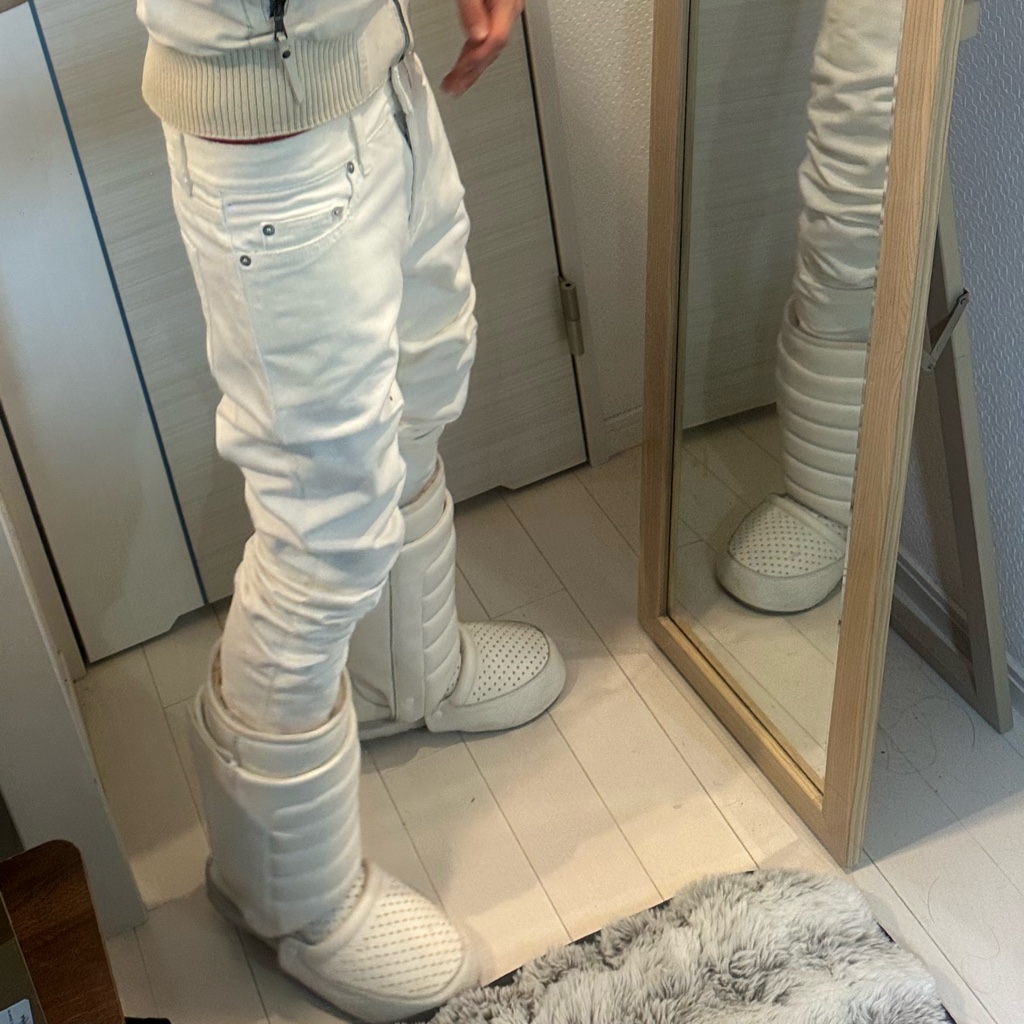 SAINT LAURENT PARIS D02 ホワイト スキニーデニム 28 - ARCHIVESTOCK