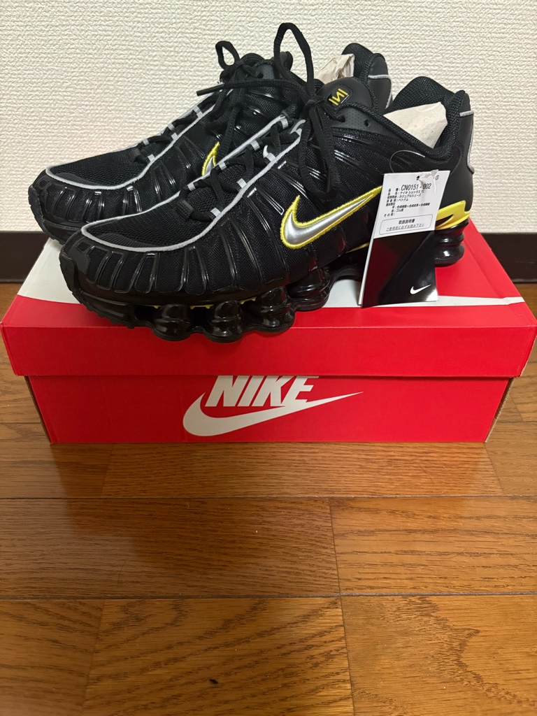 新品未使用》Nike Shox TL Black/ Metallic Silver - ARCHIVESTOCK
