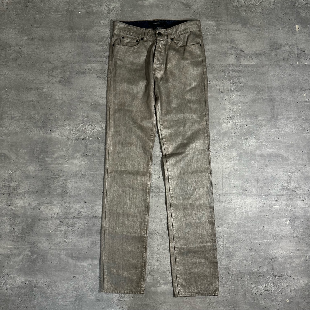 GIVENCHYコーティングデニム　リカルドティッシ期　アーカイブスキニー GIVENCHY コーティングデニム リカルドティッシ期 アーカイブ スキニー