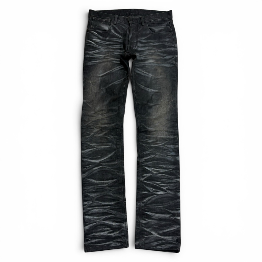BLACK BARRETT by NEIL BARRETT coating skinny denim 29 - ARCHIVESTOCK