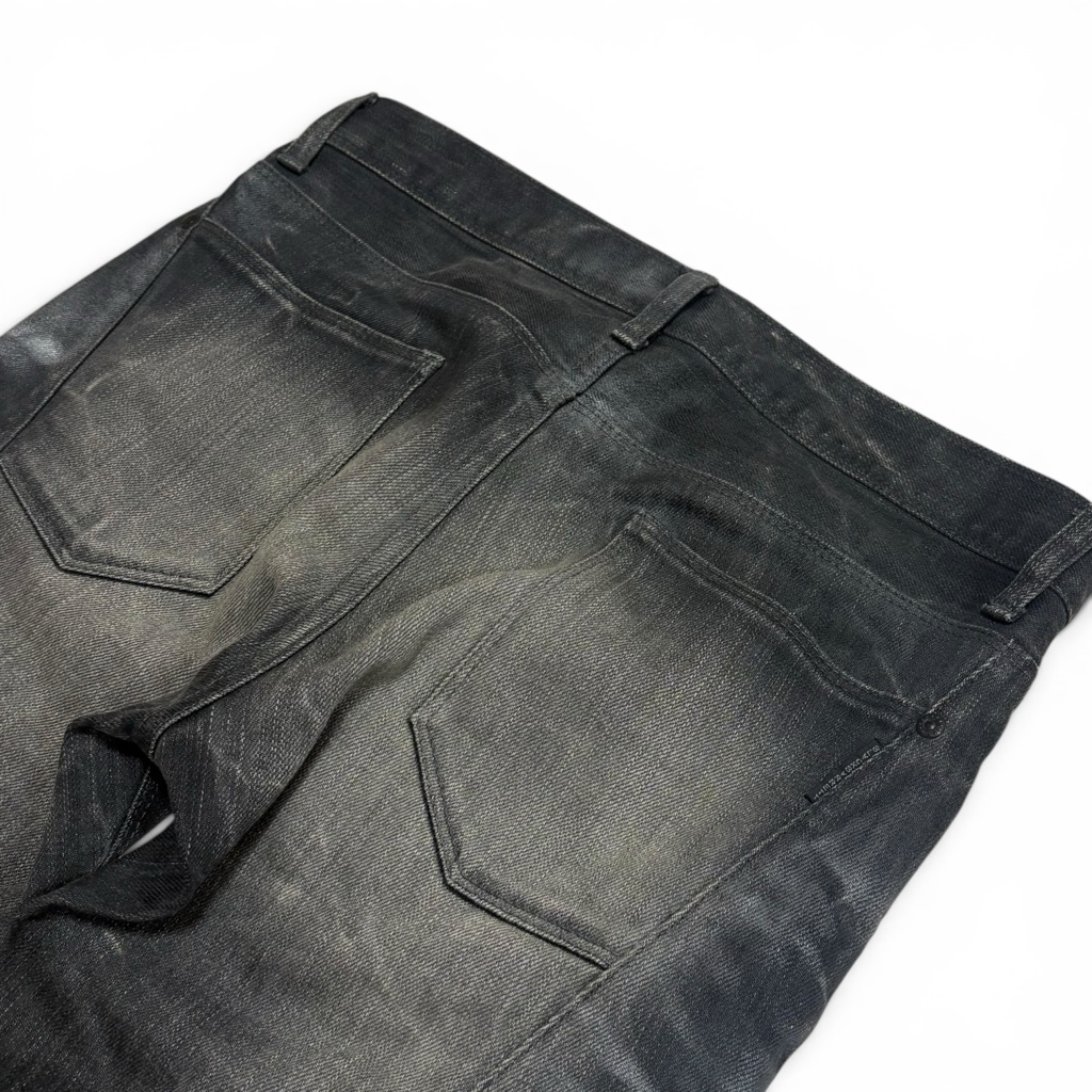 BLACK BARRETT by NEIL BARRETT coating skinny denim 29 - ARCHIVESTOCK