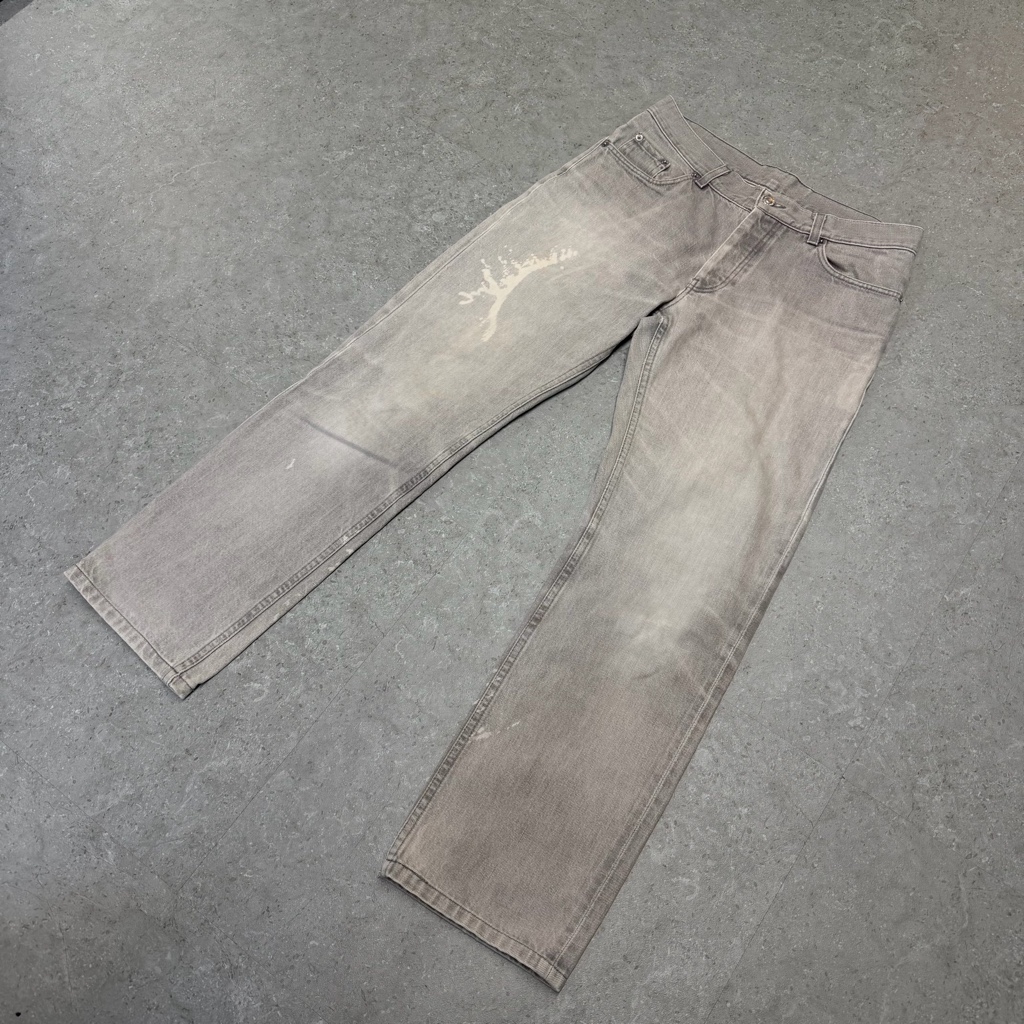 helmut lang 本人期 ブリーチ デニム パンツ - ARCHIVESTOCK