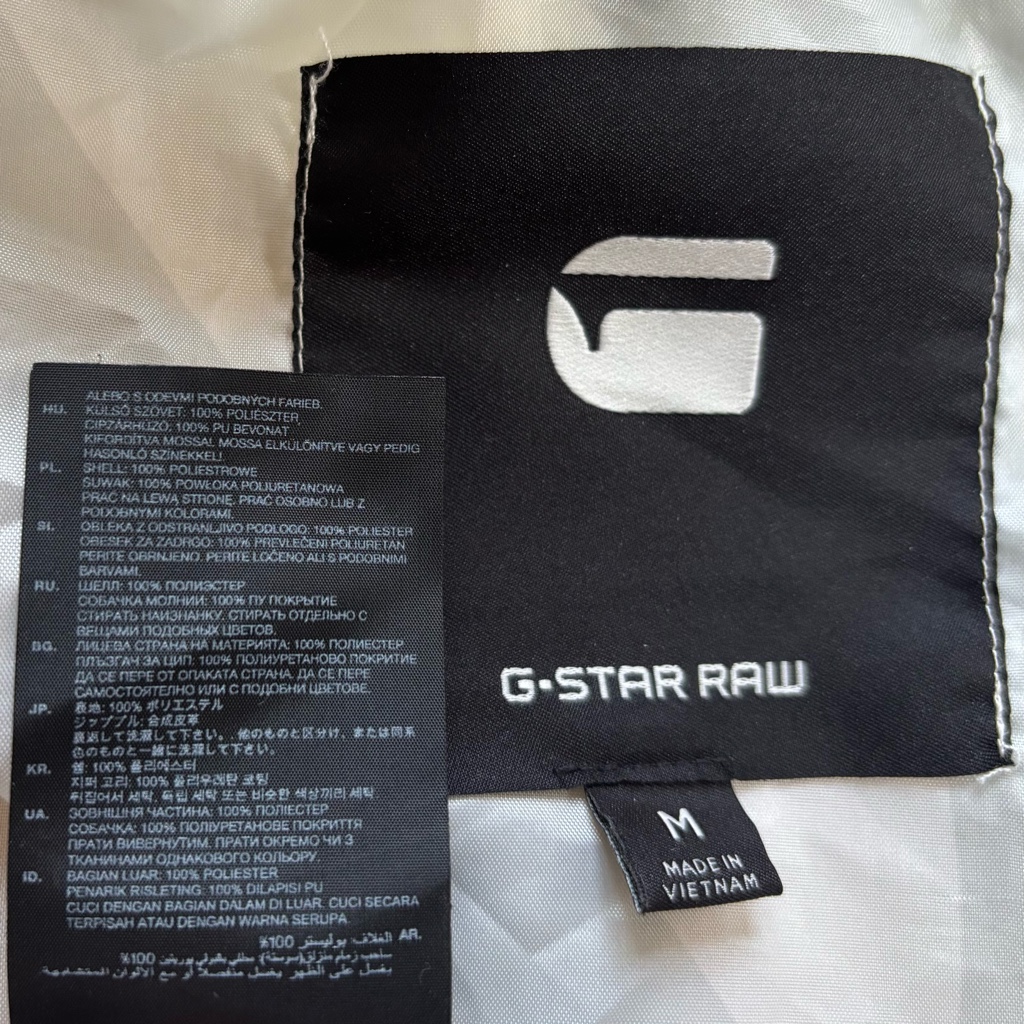 G-STAR RAW ナイロン ジップ ジャケット リュック付 サイズ M 