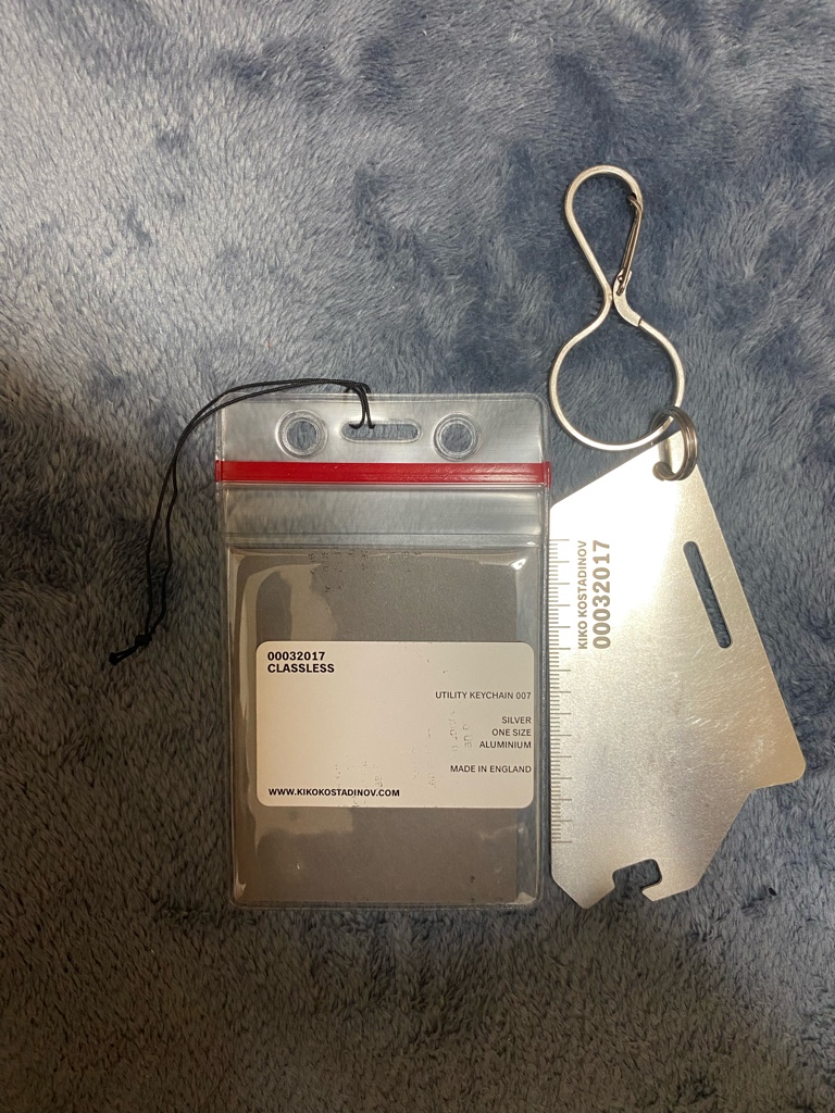 kiko kostadinov utility keychain 007 - ARCHIVESTOCK