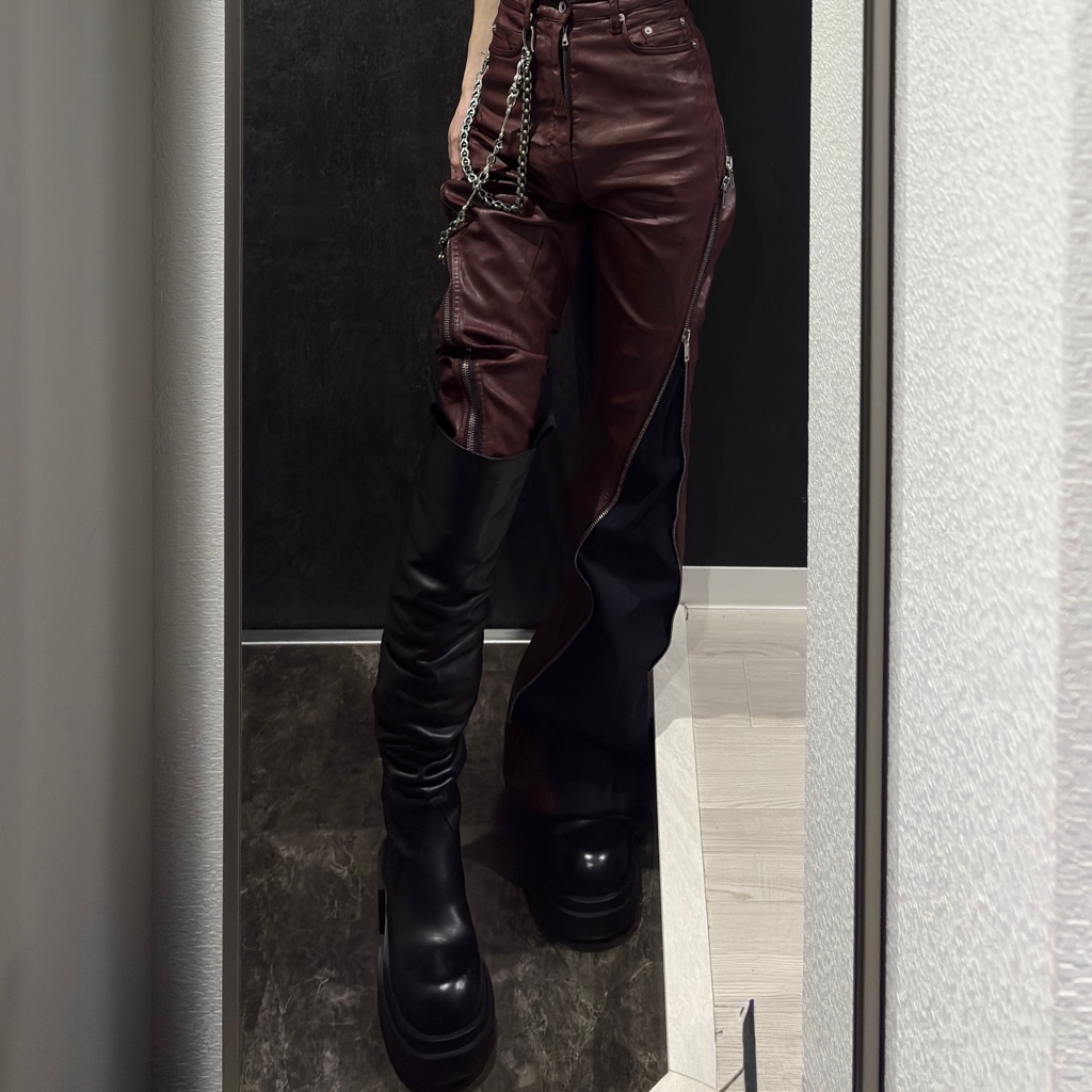 靴 25AW RICKOWENS OVER KNEE BOGUN BOOT 39.5 25AW RICKOWENS OVER KNEE BOGUN BOOT 39.5 - ARCHIVESTOCK