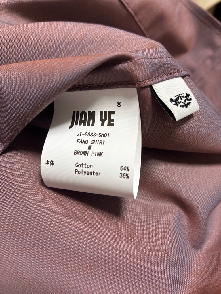JIAN YE / ジェンイェ 26SS FANG SHIRT シャツジャケット - ARCHIVESTOCK