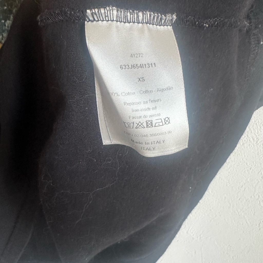 入手困難】 dior homme 16ss 登坂広臣着用 グラフィック ブラック T 