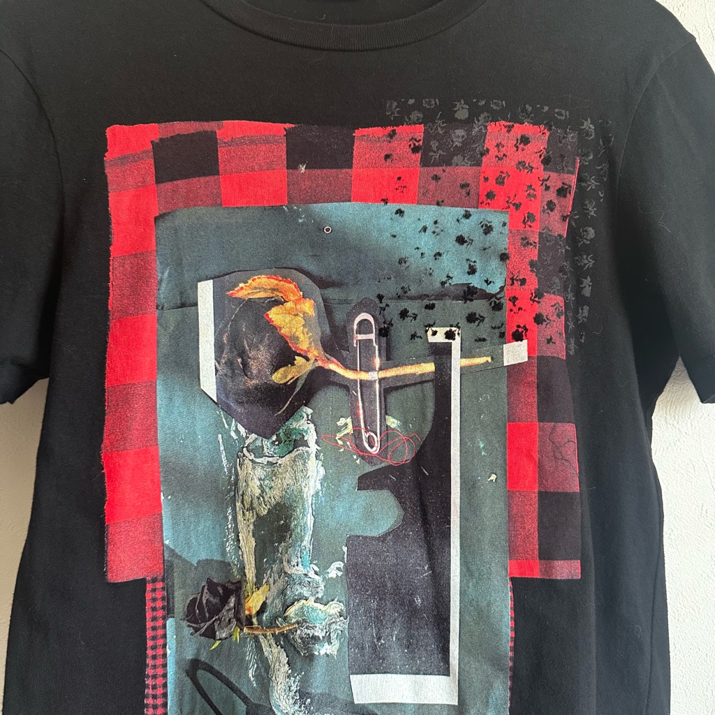 入手困難】 dior homme 16ss 登坂広臣着用 グラフィック ブラック T 