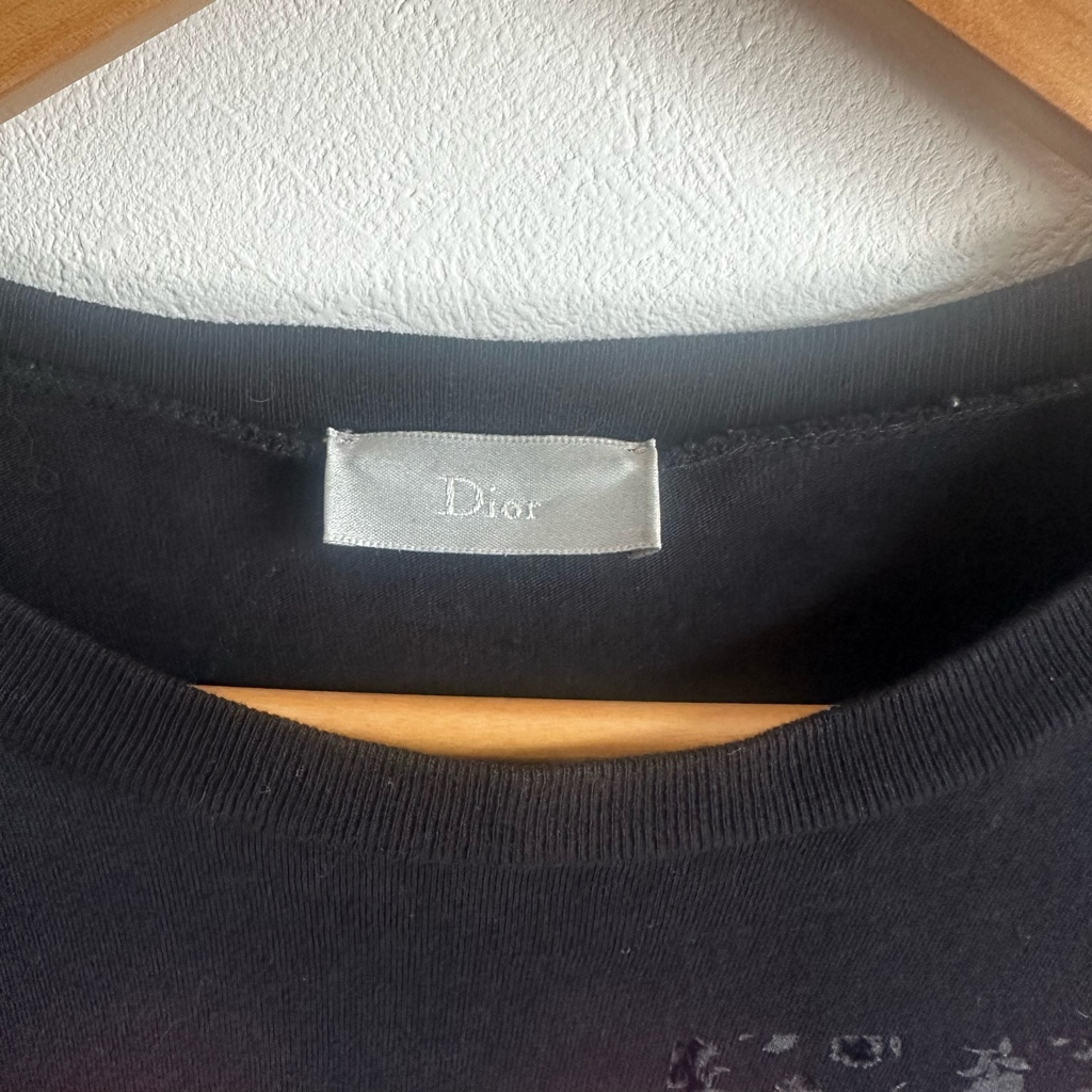 入手困難】 dior homme 16ss 登坂広臣着用 グラフィック ブラック T 