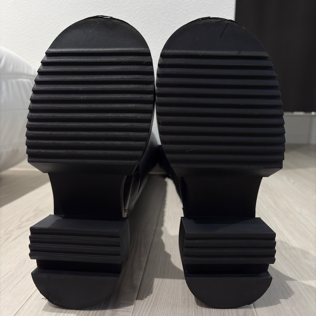 25AW RICK OWENS OVER THE KNEE BOGUN BOOT 39.5 - ARCHIVESTOCK
