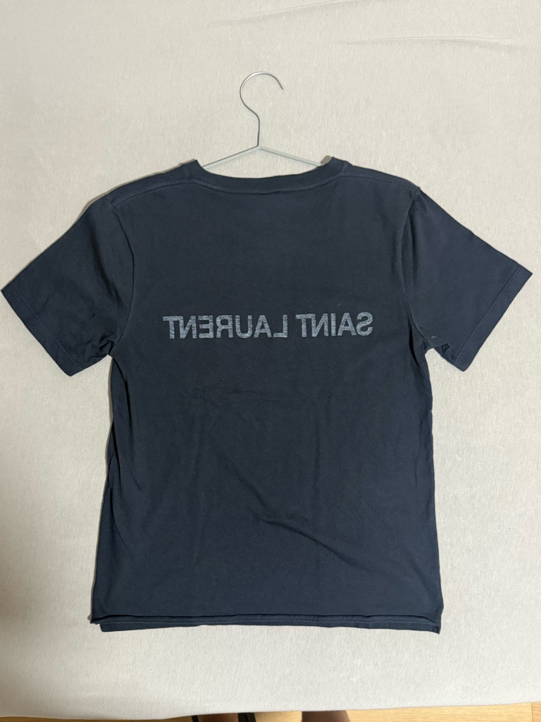 SAINT LAURENT Reverse Logo T-シャツ - ARCHIVESTOCK