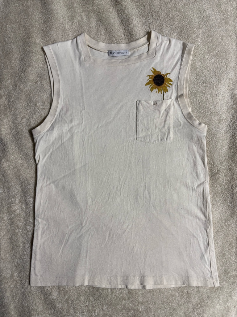 SOSHIOTSUKI 24SS タンクトップ ノースリーブ - ARCHIVESTOCK