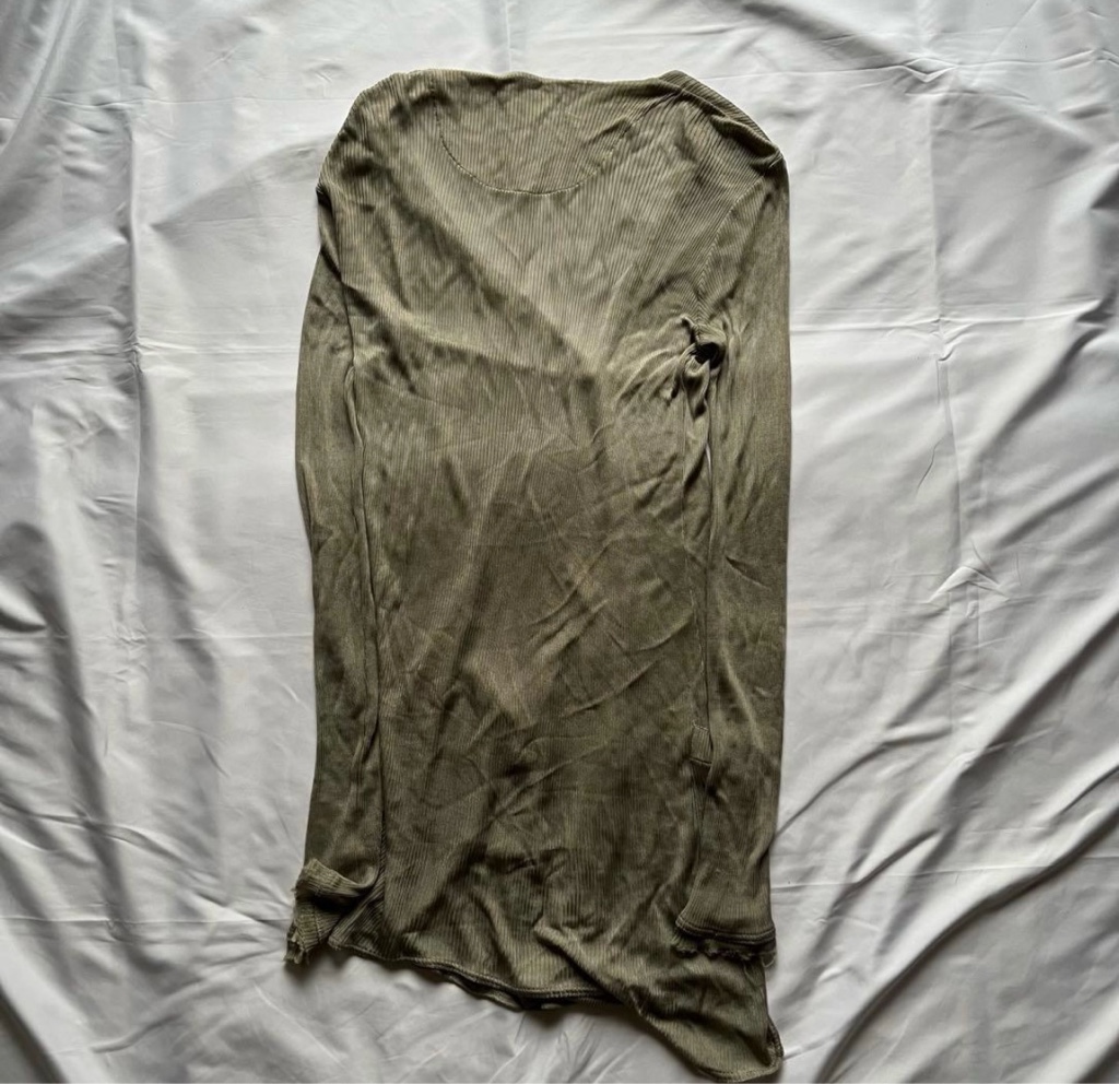 トップス bajra drape long sleeve shirt archive bajra drape long sleeve shirt archive - ARCHIVESTOCK