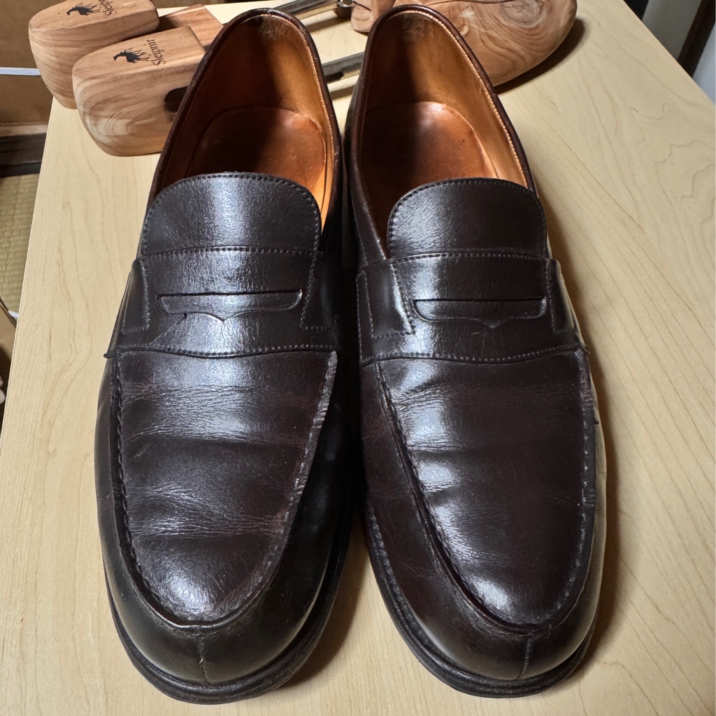 JMWESTON 180 シグネチャーローファー 焦げ茶 71/2 A - ARCHIVESTOCK