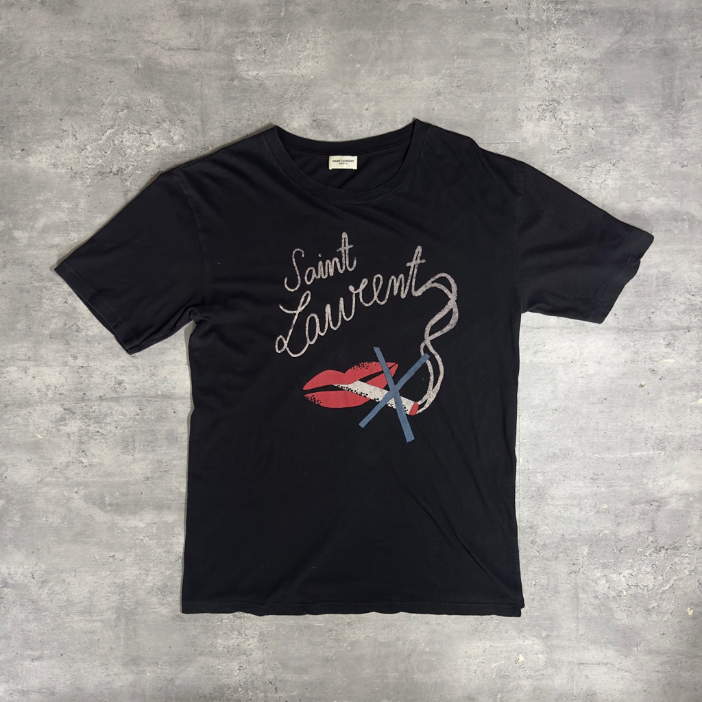 SAINT LAURENT PARIS ブラッドラスター Tシャツ エディ期 - ARCHIVESTOCK